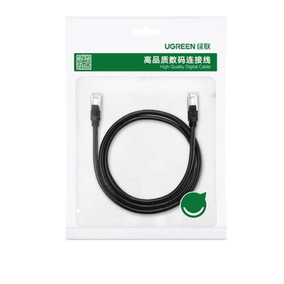 Καλώδιο Δικτύου UTP CAT6 UGREEN NW101 50185 2m Flat Pure Copper Μαύρο - Image 2
