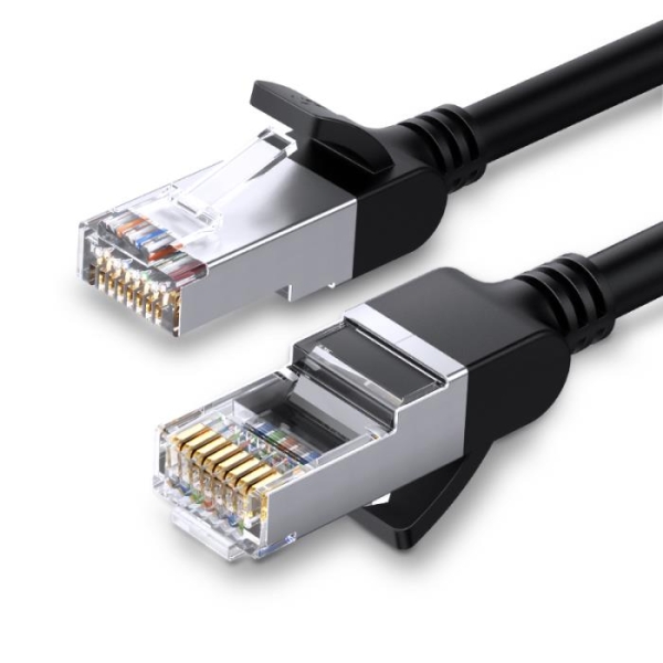 Καλώδιο Δικτύου UTP CAT6 UGREEN NW101 50191 1m Pure Copper Μαύρο