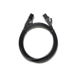 Καλώδιο Δικτύου U/FTP CAT7 UGREEN NW106 11260 1m Flat Pure Copper Μαύρο - Image 2