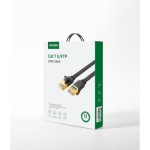 Καλώδιο Δικτύου U/FTP CAT7 UGREEN NW106 11260 1m Flat Pure Copper Μαύρο - Image 3