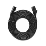 Καλώδιο Δικτύου U/FTP CAT7 UGREEN NW106 11262 3m Flat Pure Copper Μαύρο - Image 2