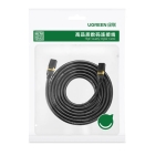 Καλώδιο Δικτύου F/FTP CAT7 UGREEN NW107 11268 1m Pure Copper Μαύρο - Image 2
