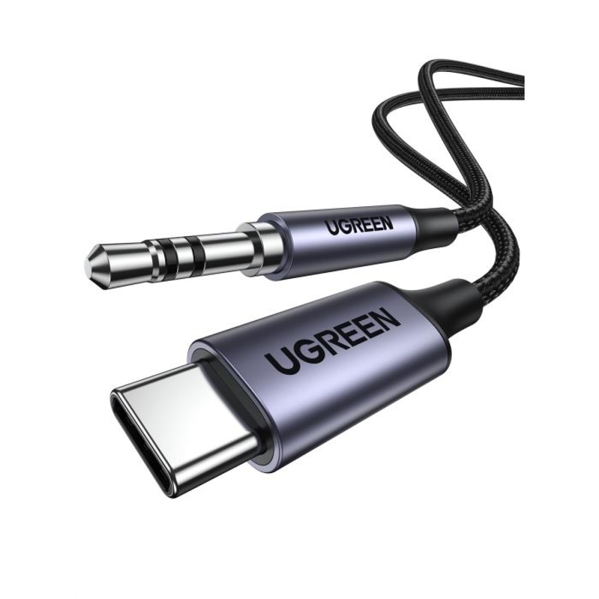 Αντάπτορας ήχου USB-C σε 3.5mm M/M UGREEN AV143 30633 - Image 2