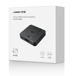 HDMI Switch/Splitter Αμφίδρομο 2 θέσεων UGREEN CM217 50966 4K/60Hz - Image 2
