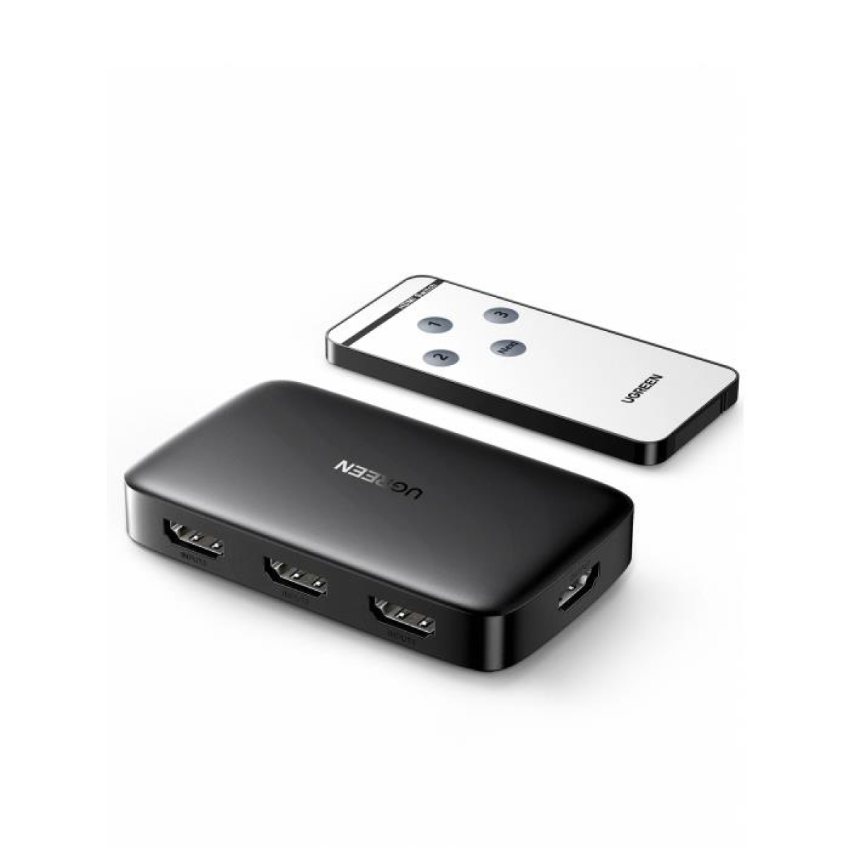 HDMI Switch 3 θέσεων 4K/30Hz UGREEN CM332 80125, με Micro USB τροφοδοσία - Image 2