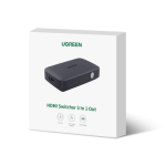 HDMI Switch 3 θέσεων 4K/30Hz UGREEN CM332 80125, με Micro USB τροφοδοσία - Image 3