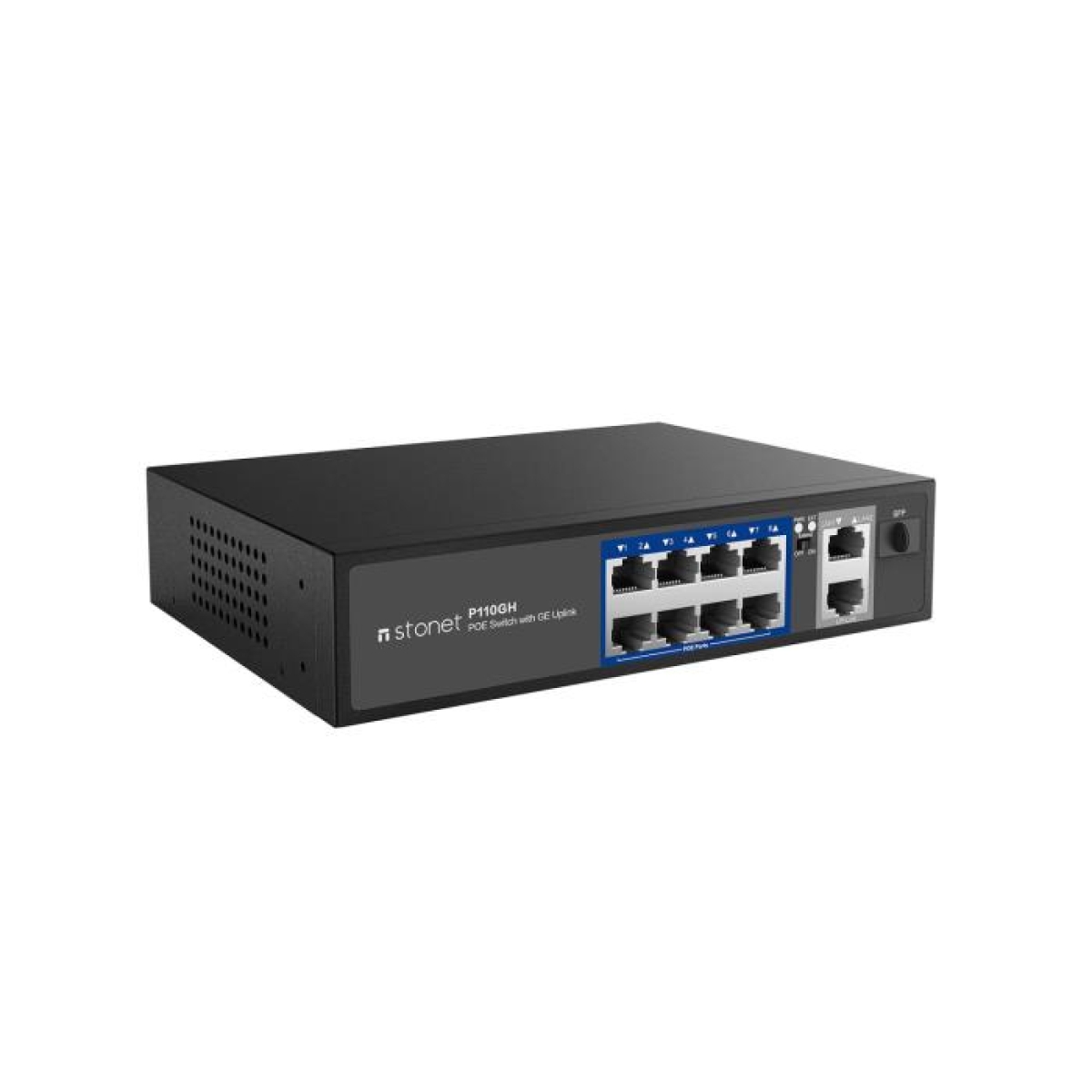 Switch 10 Θέσεων PoE Stonet P110GH 10/100 Mbps - Image 3