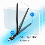 Ασύρματη Κάρτα Δικτύου USB 3.0 Cudy WU1400 AC1300 - Image 2