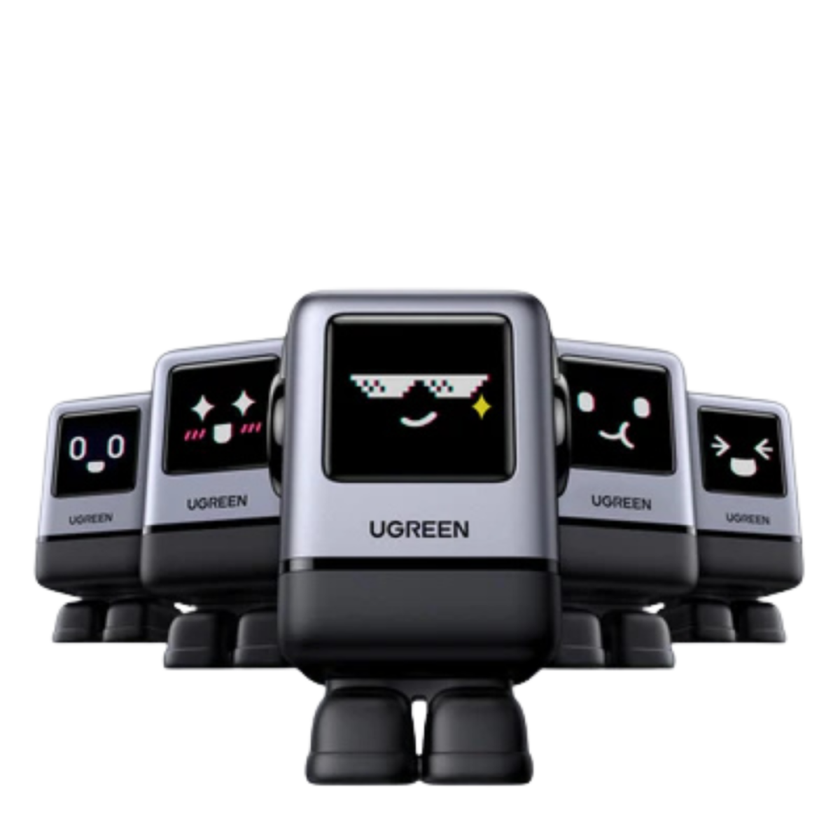 Φορτιστής Σπιτιού GaN PD 100W UGREEN X688 45515B 4 Θέσεων Γκρί - Image 2