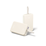 Power Bank 20000mAh PD 20W UGREEN PB505 35340 2 Θέσεων, με καλώδιο USB-C 60W Γκρι Λευκό - Image 2
