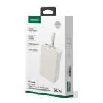 Power Bank 20000mAh PD 20W UGREEN PB505 35340 2 Θέσεων, με καλώδιο USB-C 60W Γκρι Λευκό - Image 3