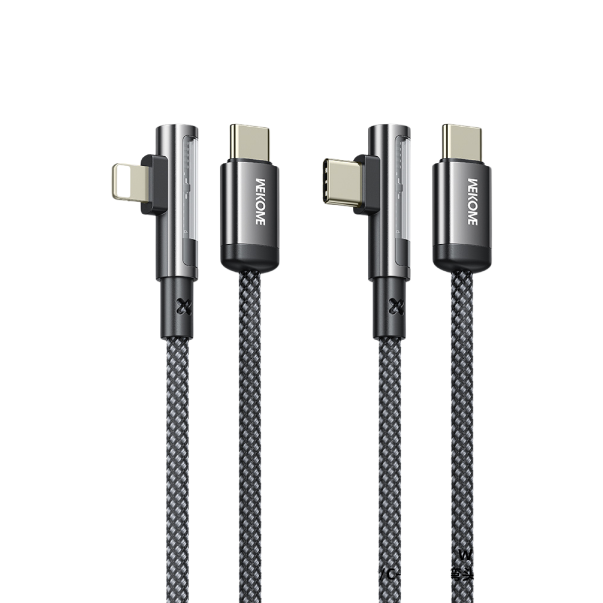 Καλώδιο Φόρτισης WK WDC-42 USB-C σε Lightning PD 35W 1m Γκρι - Image 2