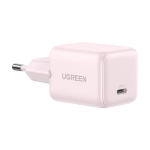 Φορτιστής Σπιτιού GaN PD 20W UGREEN X512 55556 1 Θέσης Ροζ - Image 2