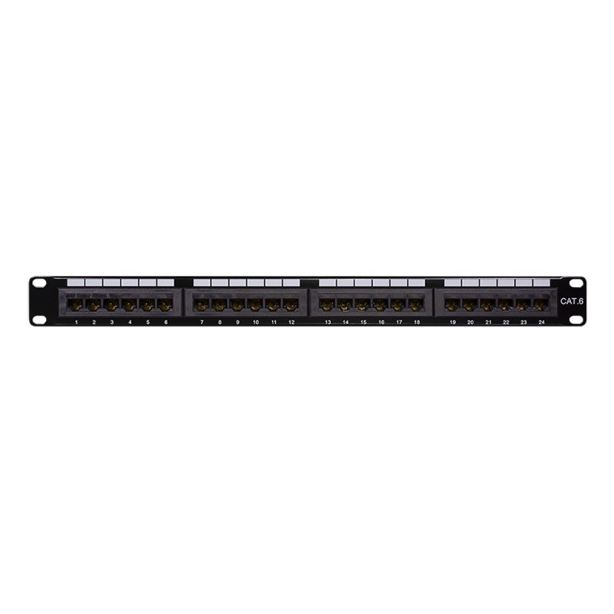 Patch Panel CAT6 24 Θέσεων 1U Logilink NP0004A LSA strips - Image 2
