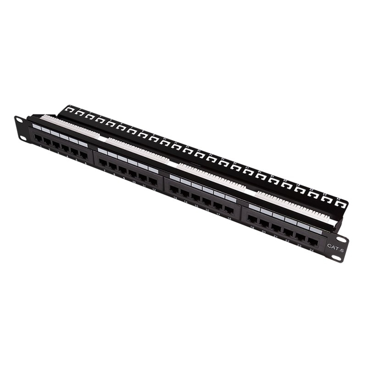 Patch Panel CAT6 24 Θέσεων 1U Logilink NP0004A LSA strips - Image 3