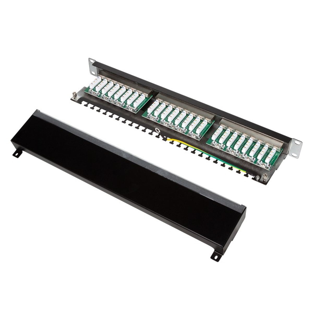 Patch Panel CAT6 24 Θέσεων 1U Logilink NP0055 STP - Image 3