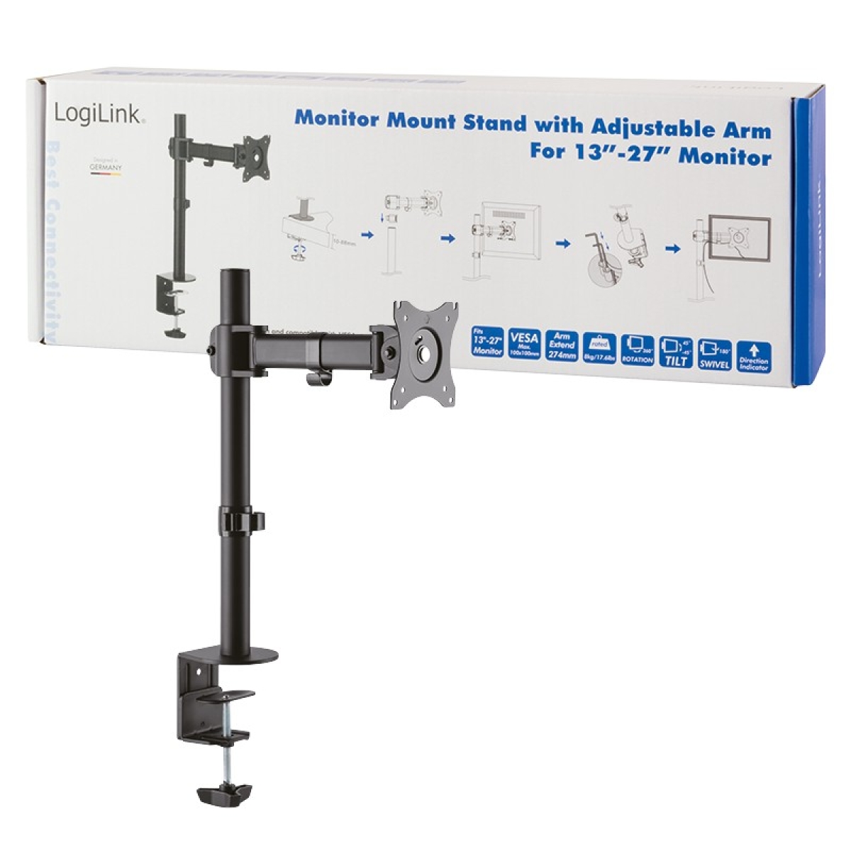 Βάση Οθόνης Logilink BP0020 13–27" - Image 3