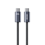 Καλώδιο Φόρτισης WK WDC-23 USB-C σε USB-C PD 240W 1m Μαύρο