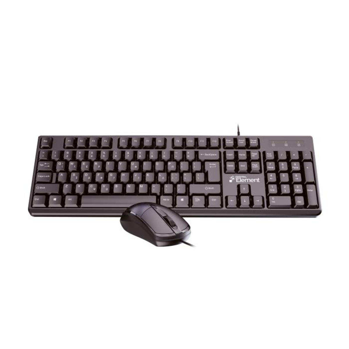 Eνσύρματο Πληκτρολόγιο & Ποντίκι Element KB-145UMS v2.0 - Image 2