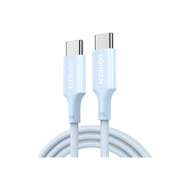 Καλώδιο Φόρτισης UGREEN L502 65254 USB-C σε USB-C PD 100W 2m Μπλέ