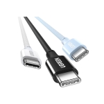 Καλώδιο Φόρτισης UGREEN L502 65254 USB-C σε USB-C PD 100W 2m Μπλέ - Image 2