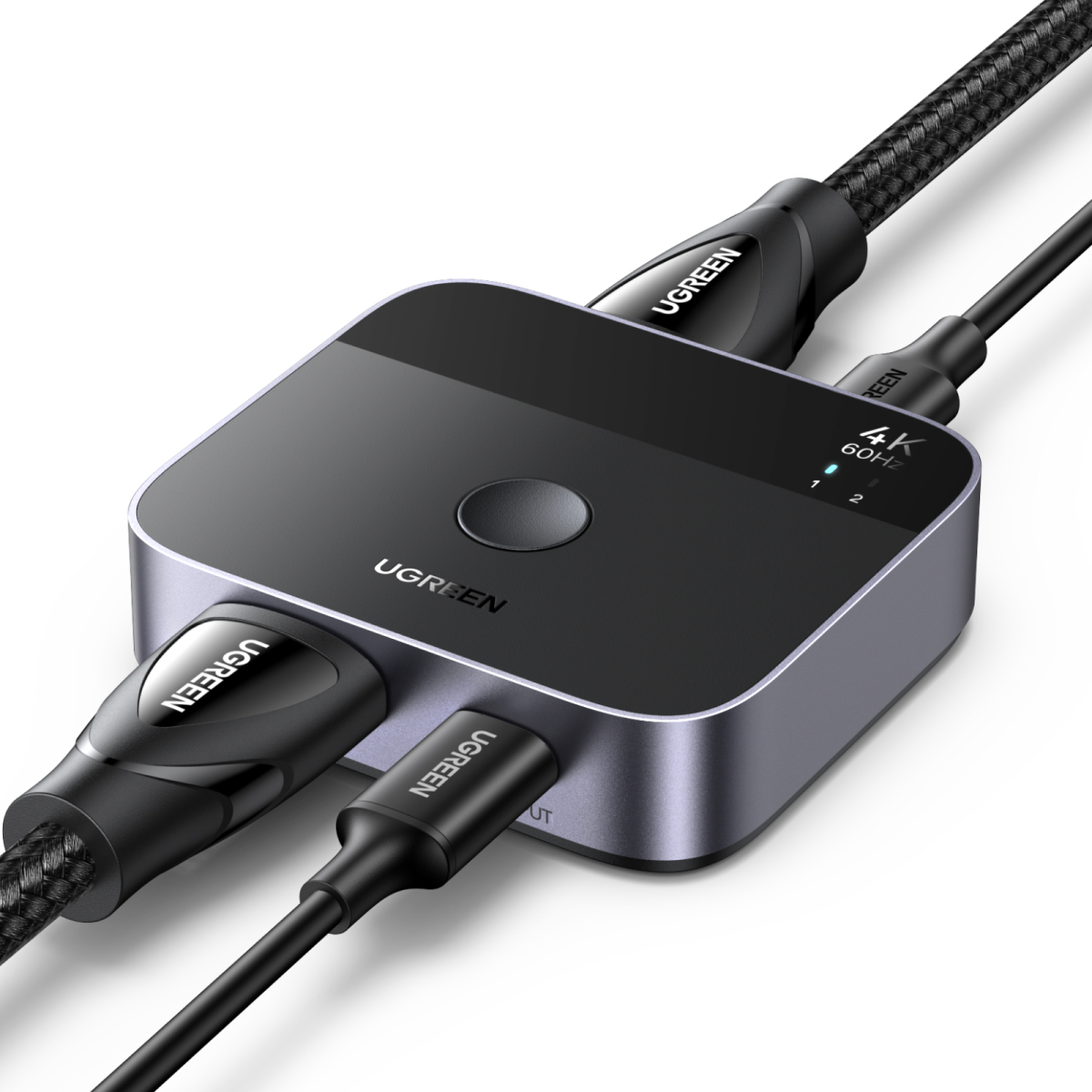 HDMI/USB-C Switch 2 θέσεων 4K/60Hz UGREEN AW503 55452 - Image 2