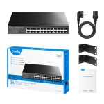 Switch 24 Θέσεων Cudy GS1024 V2.0 Gigabit Μεταλλικό - Image 3