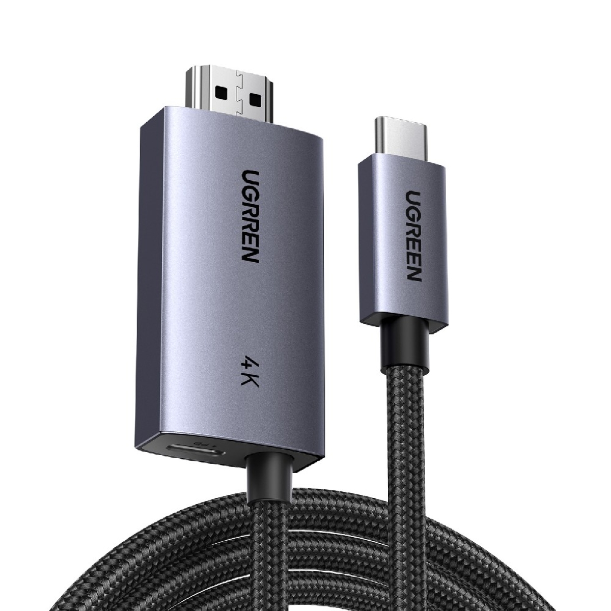 Καλώδιο USB-C σε HDMI M/M 4K/60Hz UGREEN CM675 55330 2m Γκρι - Image 2