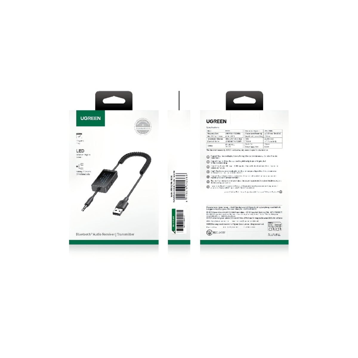 Audio Transmitter/Receiver BT 5.4 UGREEN BT303 45236 - Image 3