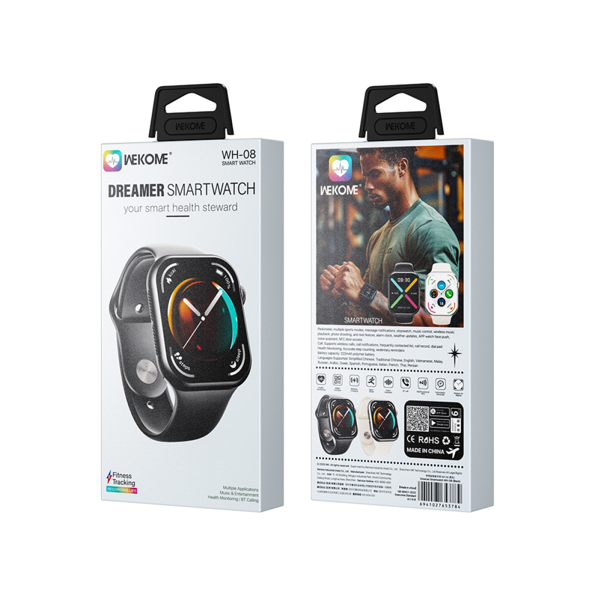 Smartwatch WK WH-08 Μαύρο - Image 3