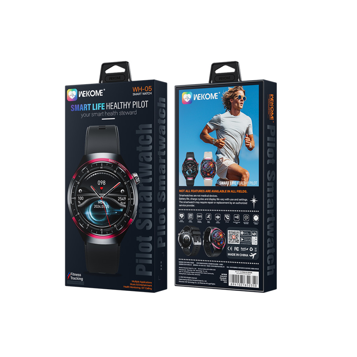 Smartwatch WK WH-05 Μαύρο - Image 2