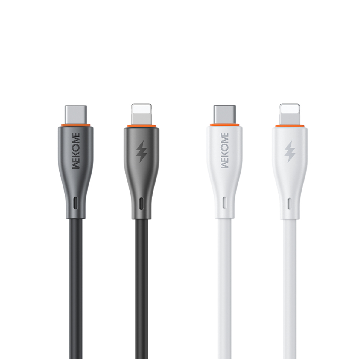 Καλώδιο Φόρτισης WK WDC-69 USB-C σε Lightning PD 27W 1m Μαύρο - Image 2