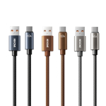 Καλώδιο Φόρτισης WK WDC-63a USB σε USB-C PD 66W 1.2m Καφέ - Image 2