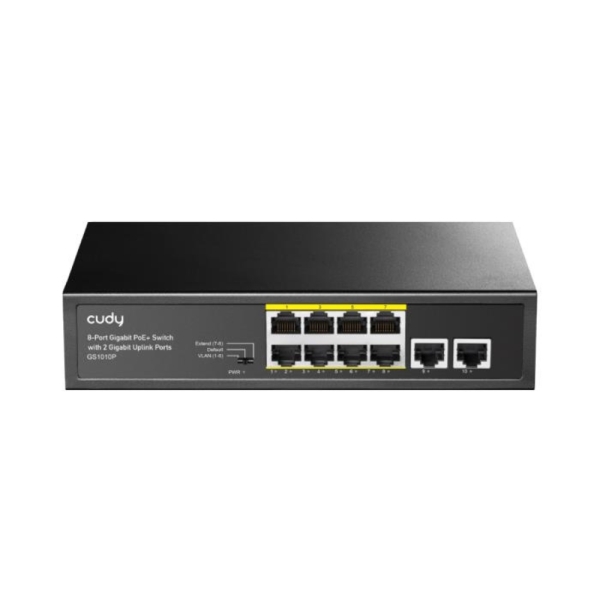 Switch 10 Θέσεων PoE Cudy GS1010P Gigabit