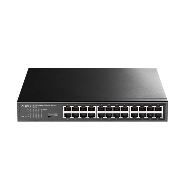 Switch 24 Θέσεων Cudy GS1024 V2.0 Gigabit Μεταλλικό