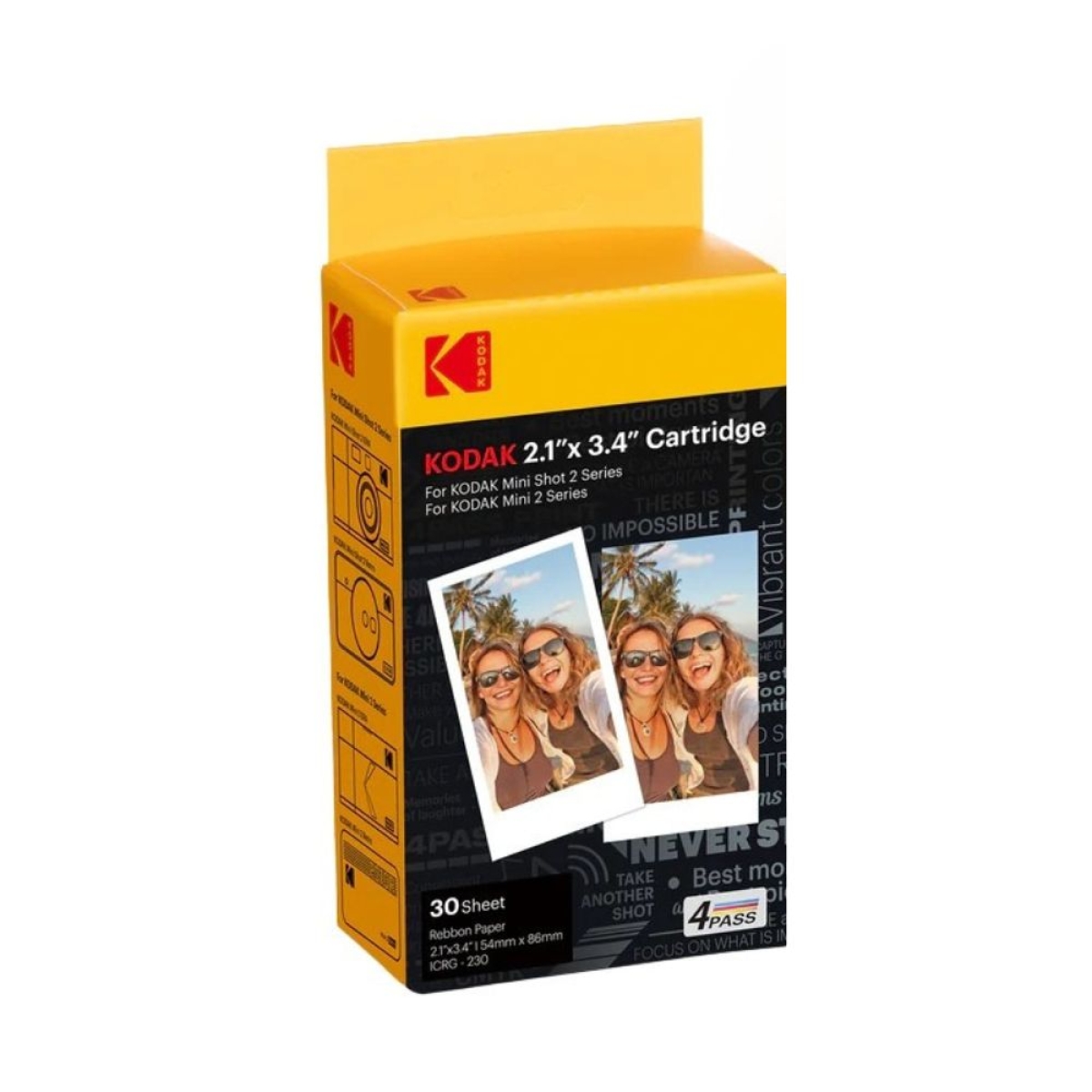 Aνταλλακτικό Φωτογραφικό Χαρτί Kodak για Κάμερα Mini Shot 2 (30τμχ) - Image 2