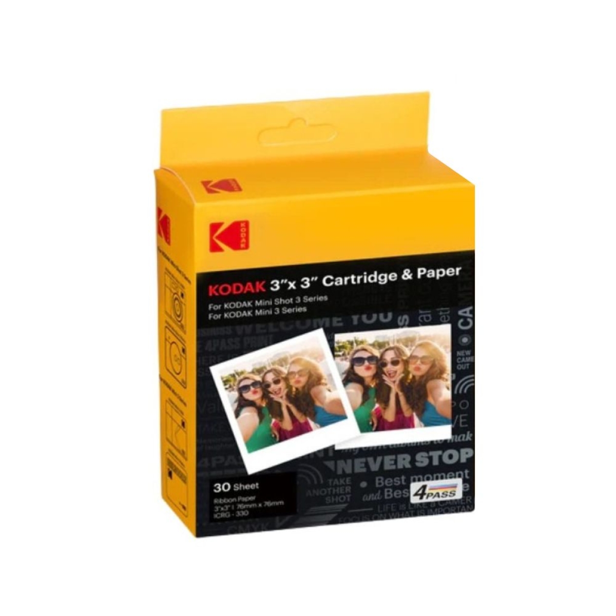 Aνταλλακτικό Φωτογραφικό Χαρτί Kodak για Κάμερα Mini Shot 3 (30τμχ) - Image 2
