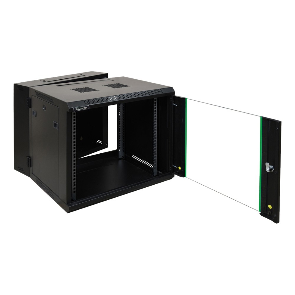 Επιτοίχια Καμπίνα 9U Power On DSW.6609 Double Section 600x600x501mm - Image 2