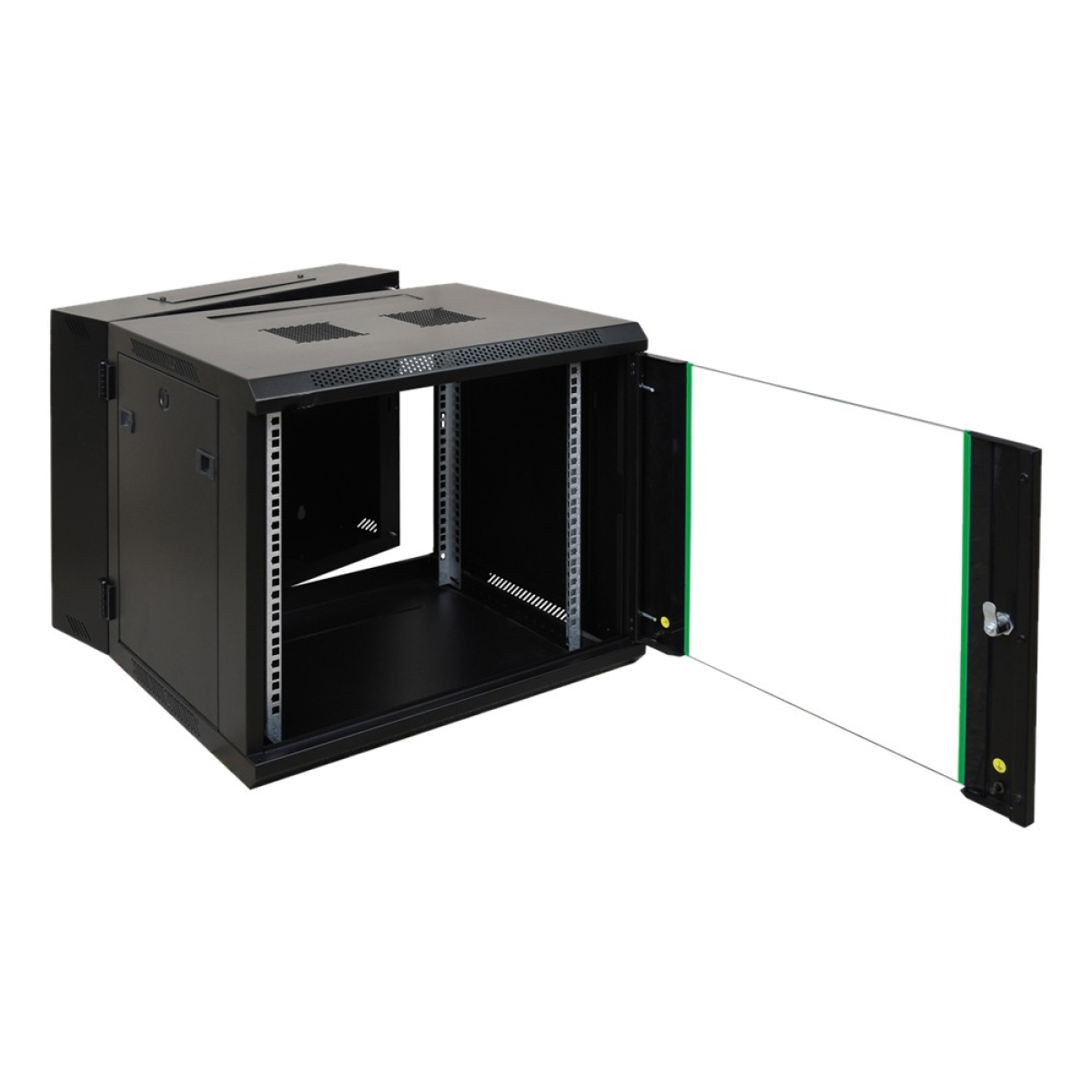 Επιτοίχια Καμπίνα 18U Power On DSW.6618 Double Section 600x600x901mm - Image 2
