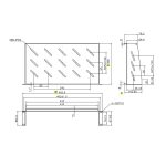 Ράφι Cantilever 2U Power On CS-2-250 Βάθους 250mm - Image 2