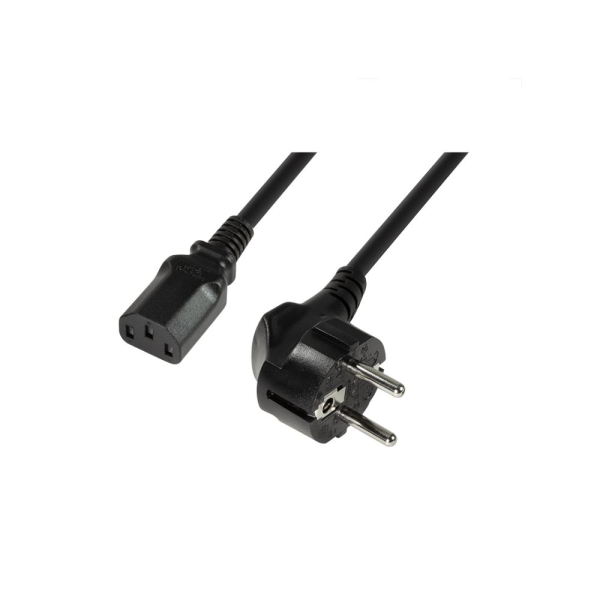 Καλώδιο Τροφοδοσίας Schuko C13 LogiLink CP090 1.8m Μαύρο