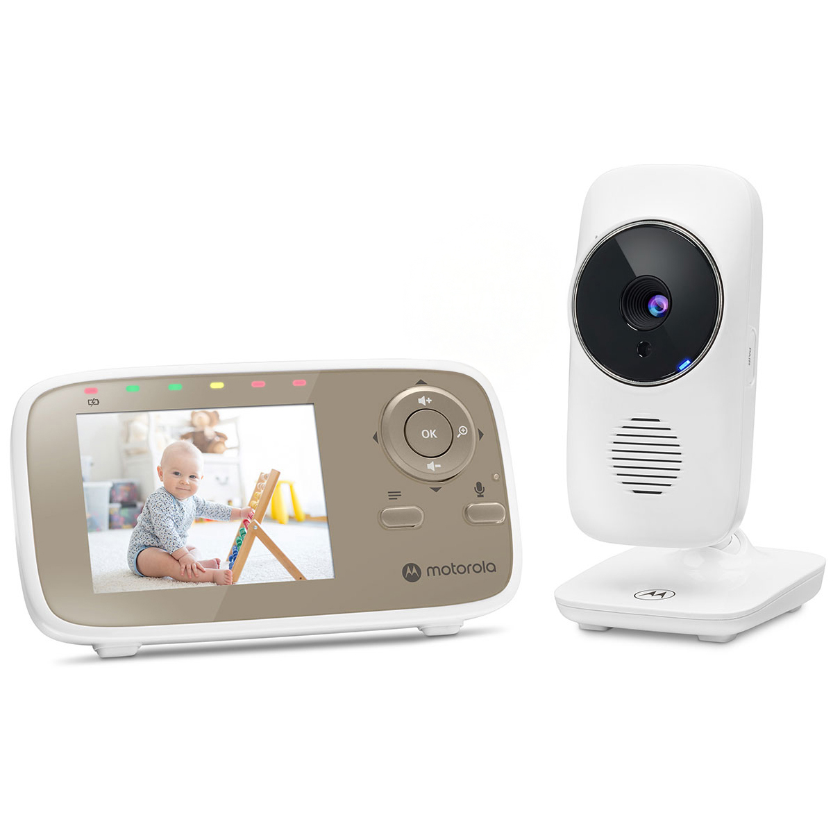MOTOROLA VM483 Video Baby Monitor Λευκό - Image 4
