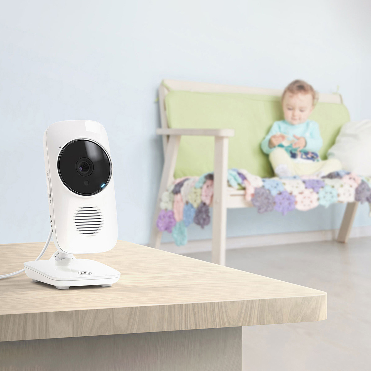 MOTOROLA VM483 Video Baby Monitor Λευκό - Image 5