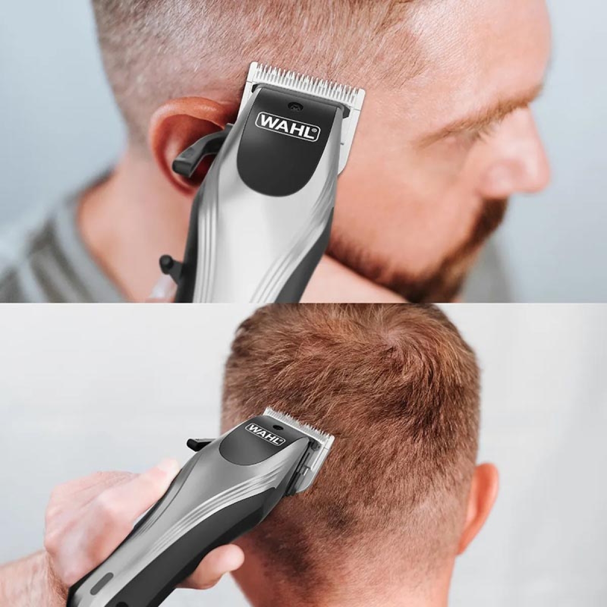 WAHL Rapid Clip Κουρευτική Μηχανή Ρεύματος και Επαναφορτιζόμενη Ασημί - Image 4