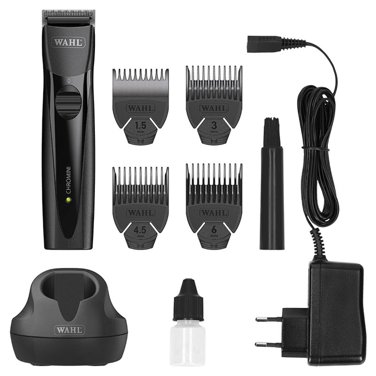 WAHL Pro Chromini 1591-0466 Premium Επαναφορτιζόμενο Επαγγελματικό Τρίμερ Μαύρο - Image 5