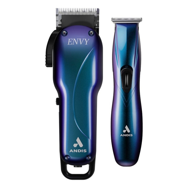 Andis Galaxy Cut & Trim Combo #561563 Σετ Επαγγελματικής Κουρευτικής Μηχανής και Τρίμερ Μπλε