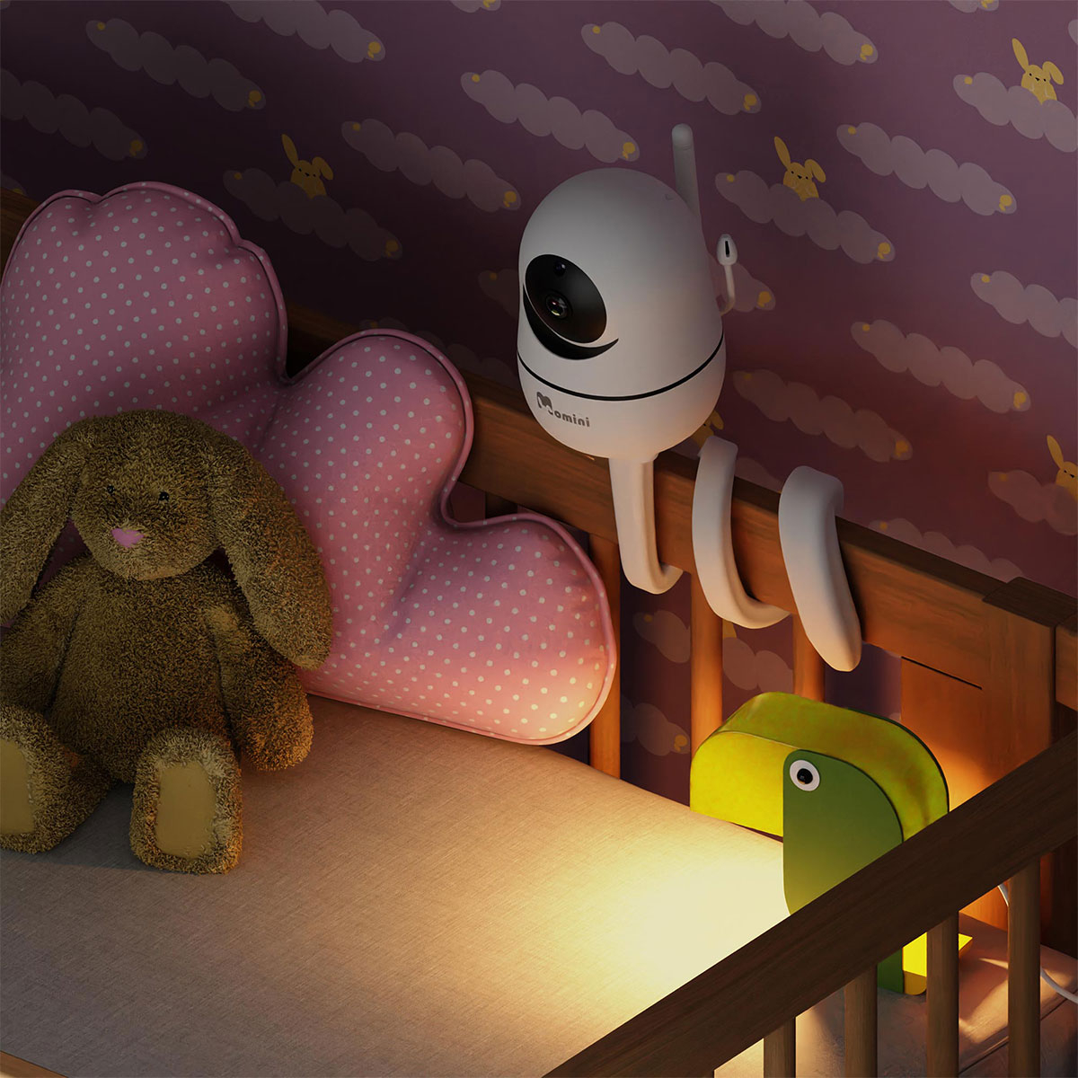 MOMINI Dream Watcher Ενδοεπικοινωνία Μωρού Λευκή - Image 5