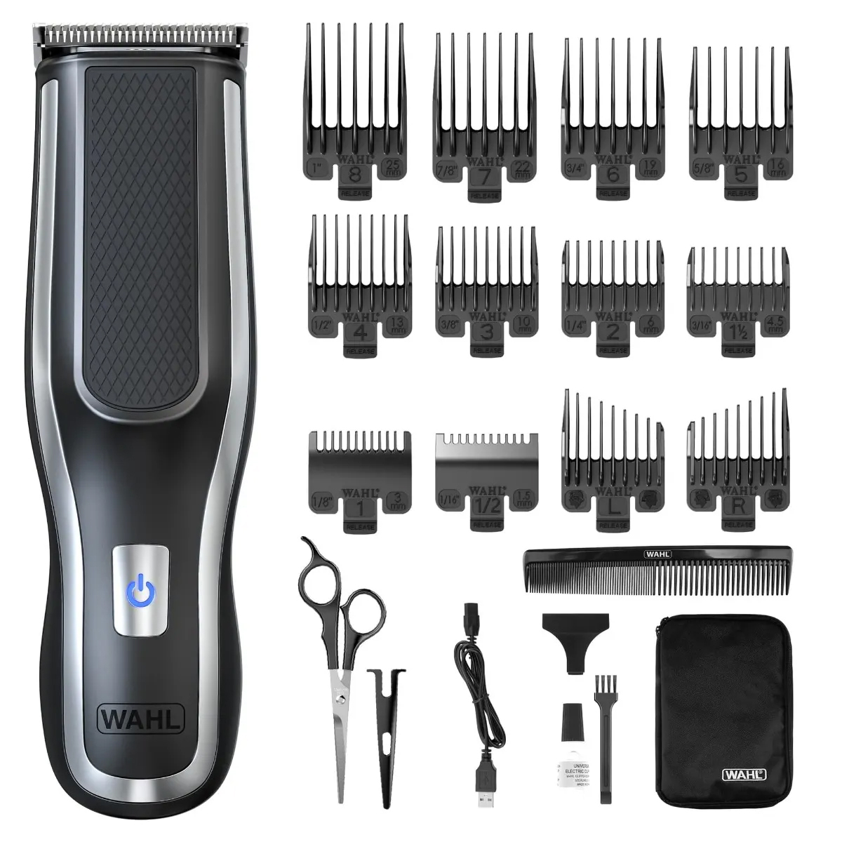 WAHL Self-Clip 360™ Επαναφορτιζόμενη DIY Κουρευτική Μηχανή Μαύρη - Image 3