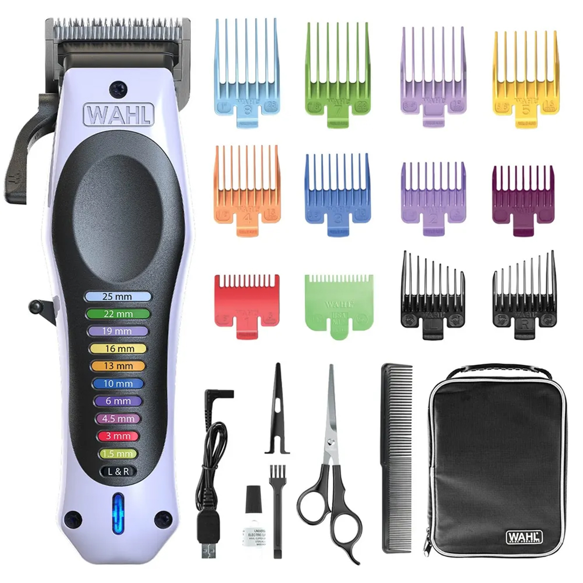 WAHL Color Pro® Lithium Επαναφορτιζόμενη Κουρευτική Μηχανή Λευκή - Image 3