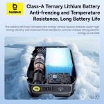 Baseus Super Energy Φορητός Εκκινητής Μπαταρίας Αυτοκινήτου/ Τρόμπα/Power Bank 3000mAh 12V με Φακό - Image 3